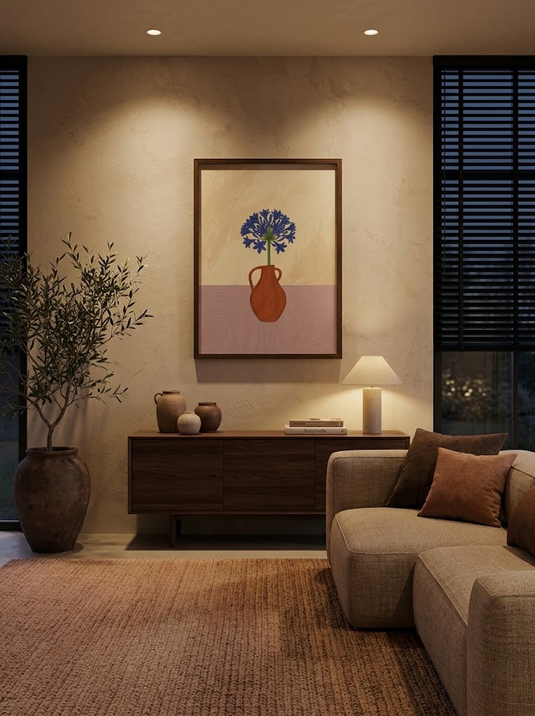 Agapanthus Poster
