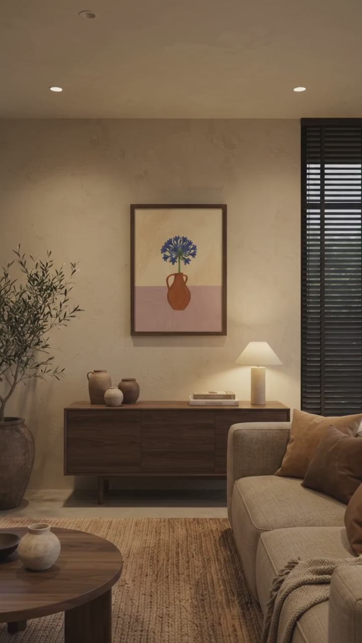 Agapanthus Poster